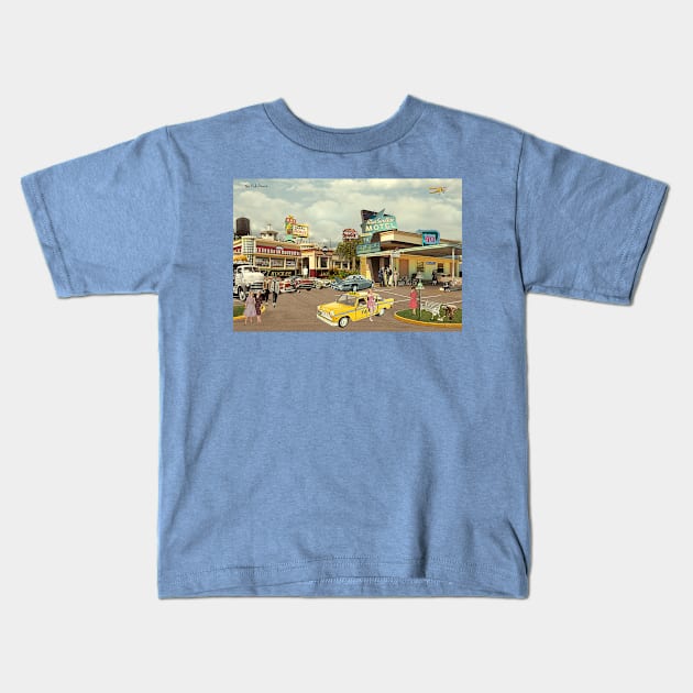 The Cab Driver Kids T-Shirt by PrivateVices